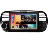 PLKEQS ,H5 4g+64g,Autoradio Android 15" 7 pour Fiat 500 2007-2015 CarPlay sans Fil Android Auto GPS WiFi Bluetooth DSP OBD2 DVR Écran Tactile IPS