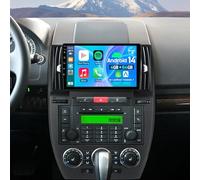 PLKEQS K3 Pro,Autoradio Double Din 4 64G Android 15 pour L-and Rover Freelander 2 2007-2012, écran Tactile 9" 2K, CarPlay, GPS, WiFi, Bluetooth, EQ, RDS, caméra et Commandes au Volant (SWC)