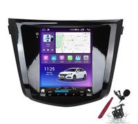 PLKEQS Qualcomm Android 15 Autoradio de rechange pour N-issan X-Trail (2014-2021) Écran tactile QLED 9,7" avec navigation GPS Carplay, lecteur multimédia, DSP SWC, M700S