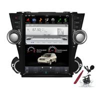 PLKEQS Qualcomm Autoradio Android 15 pour T-oyota Highlander (2008-2013) Écran tactile QLED 9,7" avec navigation GPS Carplay Lecteur multimédia DSP SWC, K4 Pro