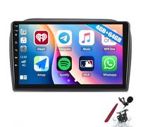 PLKEQS Radio de Voiture 4G 64G pour Vauxhall O-pel Combo/F-iat Doblo avec Carplay Android Auto unité Principale Android 15 autoradio écran Tactile avec Bluetooth 5.0 16EQ GPS WiFi FM caméra,K2 Pro