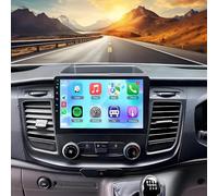 PLKEQS Radio Voiture 4G 64G Android 15 Mise à Niveau pour F-ord Transit Custom 2018-2022, écran Tactile HD de 10 Pouces, autoradio 2 Din avec Carplay, GPS, Wi-FI, Bluetooth, SWC, caméra,Y1