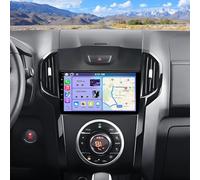 PLKEQS Radio Voiture Android 4G 64G avec Mise à Jour 15 pour I-suzu-S10 2015-2017, écran Tactile HD 9 Pouces, autoradio 2 DIN avec Carplay, WiFi, SWC et caméra,K2 Pro Plus