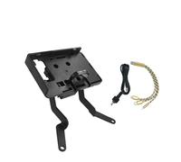 PLKPVHVZNM Support télescopique pour téléphone portable - Support adaptateur antichoc pour moto - Support de navigation GPS - Accessoires pour BMW C400X - Support en aluminium (1 lot de 12 mm)