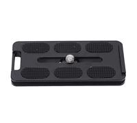 PLKYZMCDK Plaque de déverrouillage Rapide pour Appareil Photo Universel, Plaque de déverrouillage Rapide pour tête à rotule de trépied avec déflecteur Anti-Rotation et Patin en Caoutchouc, p