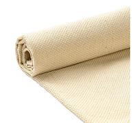 Pllieay Punch Needle Cloth, Monk's Cloth Reserve Tissu Aida, Pour aiguilles, broderie, tapis et aiguille - 67 x 49 cm