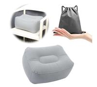 Plliocse Coussin gonflable, petit rehausseur, coussin de chaise, coussin gonflable portable avec sac de rangement pour chaises, voyage, camping (style 1)