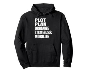 Pllot Plan Stratégize Organiser et Mobiliser Puissant Sweat à Capuche