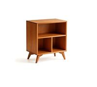 Pllrbvshs Meuble Vinyles en Pin Support Platine Tourne-Disque Rangement.
