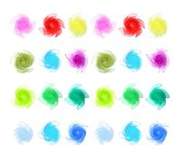 PLLYPE Foulard Jonglage, 24PCS Écharpes de Jonglage Couleur Assortie, Foulard Écharpes de Jonglages, pour Jardin d'enfants, Magie, Cirque, Nouer (60 x 60 cm)