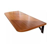 plmmdp Table Murale Rabattable, Bureau Mural, Table Pliante Murale, Chaise Pliable pour Douche, Tabouret à Langer pour Entrée(Brown)