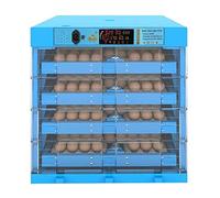 PLMNBQWE Incubateur d'œufs numérique Transparent avec retournement Automatique des œufs et contrôle de l'humidité et de la température, Mire LED pour Canards, oies et Oiseaux