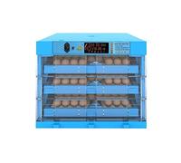 PLMNBQWE Incubateur d'œufs numérique Transparent avec retournement Automatique des œufs et contrôle de l'humidité et de la température, Mire LED pour Canards, oies et Oiseaux