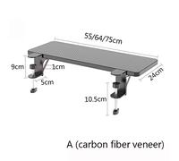PLMNBQWE Plateau de Clavier Pliable avec Repose-Bras et Plateforme pour Souris, Support de coude réglable pour Poste de Travail de Bureau 22" x 10" Améliore Le Confort et l'utilisation