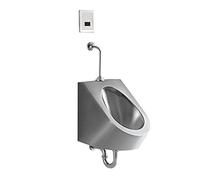 PLMNBQWE Urinoir pour Hommes en Acier Inoxydable 304, urinoir créatif pour Hommes et Adultes, Usage Domestique ou Commercial, Chasse d'eau Haute efficacité pour Salle de Bain