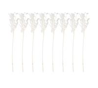 Plmvhpb Bouquet Fleurs Séchées 45 cm, Déco Maison et Mariage | Matériaux naturels non toxiques et respectueux de l'environnement ; fleurs séchées durables qui restent proches de la nature.