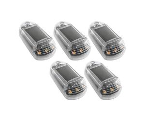 Plmvhpb Éclairage de Cabine Sans pour Camion, Éclairage Solaire de Cabine, Éclairage LED Sans Perforation, 7 Couleurs, Éclairage de Toit pour Voiture Universelle, A