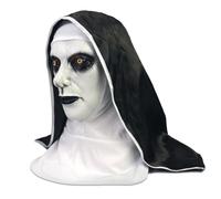 PLNVNVP Masque de Nonne d'Halloween, Masque en Latex d'Horreur, Scary Nonne Props Costume d'Horreur Pour Halloween Cosplay Costume Fête