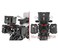 PLO2171CAM Porte-Valises Châssis Latéraux GIVI Yamaha TRACER 9/GT/GT+ 25/26