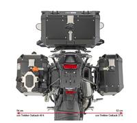 Givi Triumph Tiger 900 2024 One-fit Monokey® Cam-side Plo6425cam Side Cases Fitting Argenté