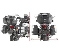 PLO8209MK Porte-Valises Supports Latéraux GIVI Moto Guzzi V85 TT 2024/2025