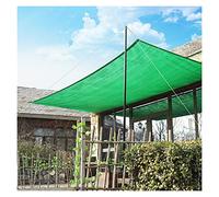 PLOEA Voile D'ombrage Filet Toile D'ombrage Filet Confidentialité Vert Anti UV Bâche Maille, pour Fleurs, Balcons, Carports, Taille Personnalisable (Color : A, Size : 3x5m)
