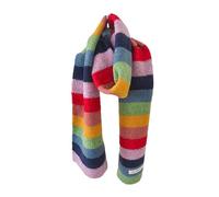 PLOIKM 152 * 20 CM Rayures Arc-en-Ciel Boho Femmes Foulards Hiver Rétro Laine Écharpe Douce Et Chaude Écharpe Laine Cou Foulards Dames Écharpes d'hiver
