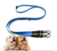 Plomb pour chien - Corde de remorquage en PVC étanche - Entraînement durable - Ging et plomb pour marcher - Deux boucles en métal, plomb pour chien fort pour la chasse - P