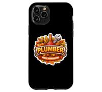 Plombier Happy Thanksgiving Automne Dinde Citrouille Coque pour iPhone 11 Pro