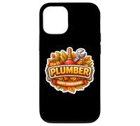 Plombier Happy Thanksgiving Automne Dinde Citrouille Coque pour iPhone 12/12 Pro