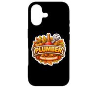 Plombier Happy Thanksgiving Automne Dinde Citrouille Coque pour iPhone 17