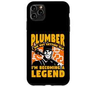Plombier, Je ne vieillis Pas, Je deviens Une légende Coque pour iPhone 11 Pro Max