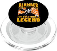 Plombier, Je ne vieillis Pas, Je deviens Une légende PopSockets PopGrip pour MagSafe