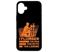 Plombier l'homme Le Mythe la légende Coque pour iPhone 16 Plus
