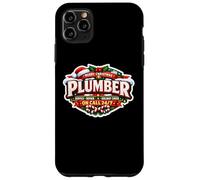 Plombier Merry Christmas Service Repair Holiday Cheer on Call Coque pour iPhone 11 Pro Max