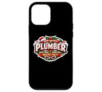 Plombier Merry Christmas Service Repair Holiday Cheer on Call Coque pour iPhone 12 Mini