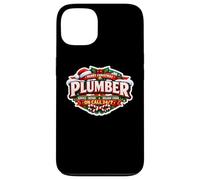 Plombier Merry Christmas Service Repair Holiday Cheer on Call Coque pour iPhone 13