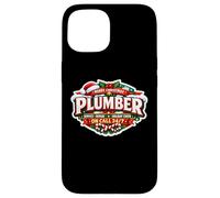 Plombier Merry Christmas Service Repair Holiday Cheer on Call Coque pour iPhone 15