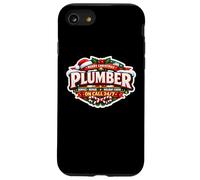 Plombier Merry Christmas Service Repair Holiday Cheer on Call Coque pour iPhone SE (2020) / 7/8