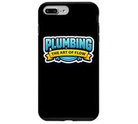 Plombier Plomberie The Art of Flow Slogan Humoristique Coque pour iPhone 7 Plus/8 Plus