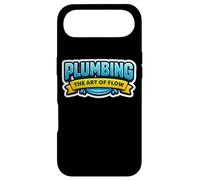 Plombier Plomberie The Art of Flow Slogan Humoristique Coque pour iPhone Air