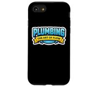 Plombier Plomberie The Art of Flow Slogan Humoristique Coque pour iPhone SE (2020) / 7/8