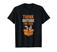 Plombier Pride Think Outside The Box Pipe Design T-Shirt