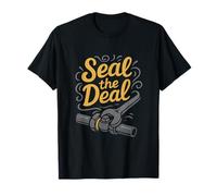 Plombier Seal the Deal Joint Bolt Industrial Graphic T-Shirt