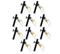 Plombs Coulissants Pêche | 10 Pièces Glissières pour Pêche du Silure,Glisseur Renforcé à Broche pour Ciblage Esturgeon Silure en Eau Salée Depuis Rivage