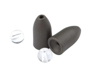 Plombs coup en tungstène Spro Bullet Sinkers - 14 g (x2) Vert TU