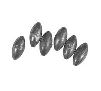 Plombs olives bombées - WATER QUEEN - WaterQueen - Noir - 30 g - Lot 6