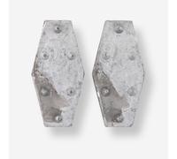 Plombs pêche hexagonaux crampons
