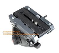 PLong plaque de fixation rapide coulissante W vis pour tête Manfrotto 501HDV 701HDV 503HDV 577 Rapid MVH500AH caméscope 501 PLONG