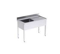 Plonge Inox Professionnelle avec Egouttoir Gamme 700 -